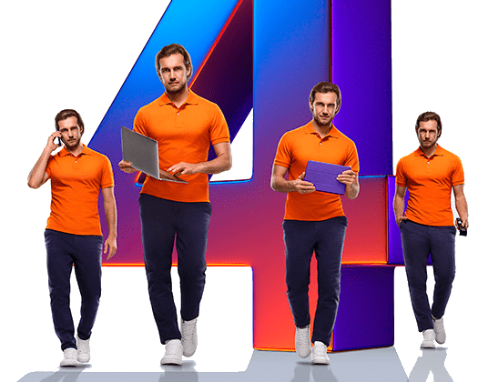 Великолепная четверка Ростелеком в&nbsp;деревня Еловка (Калужская область)